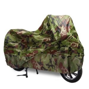 Camouflage Color Waterproof Motorcycle Rain Cover