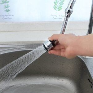 360 Rotatable Bubbler High Pressure Nozzle Filter Tap Adapter